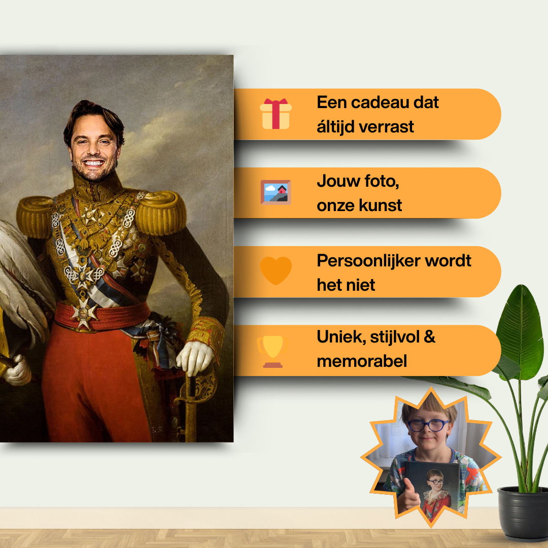 General Baldomero Espartero - Custom Canvas