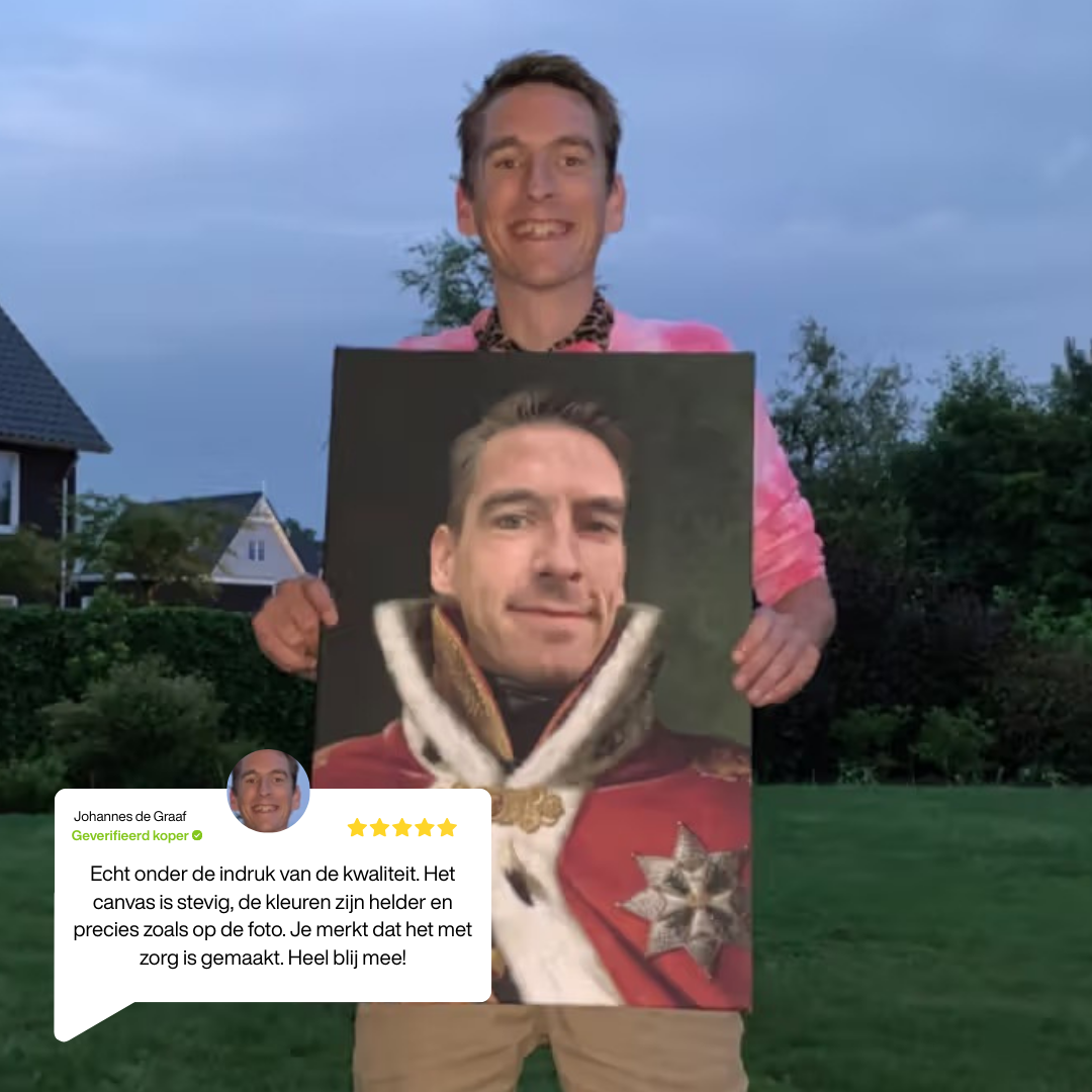 King Willem III - Custom Canvas