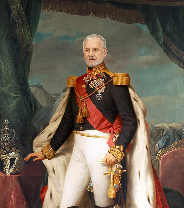 royal portret mannen