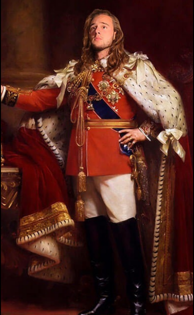 King Edward VII - Custom Canvas