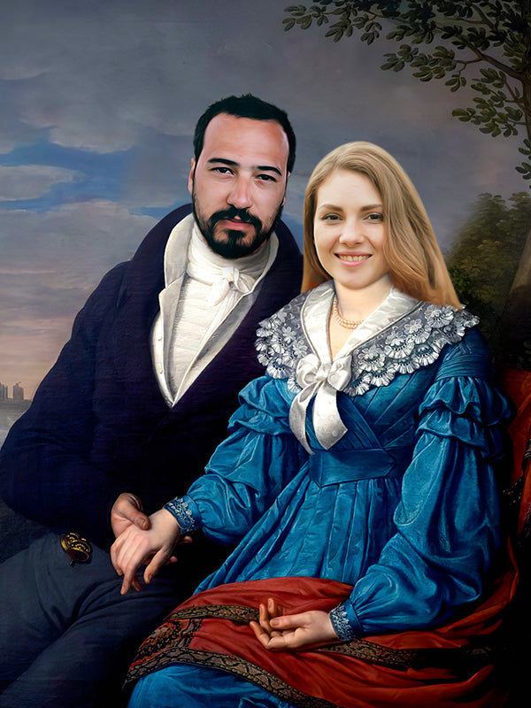 Royal couple 2 - Custom Canvas