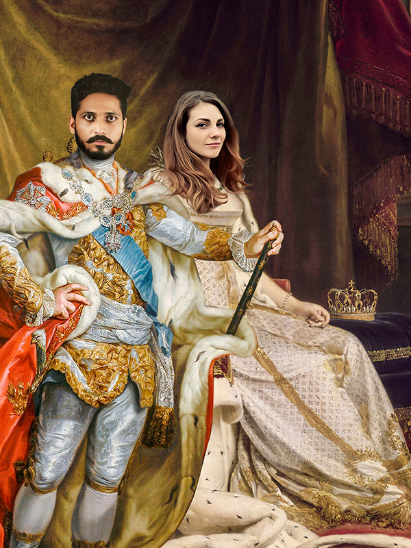 Royal couple 6 - Custom Canvas