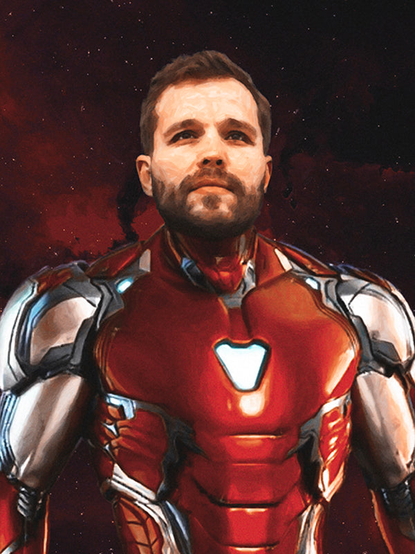 Iron Human 2 - Custom Canvas