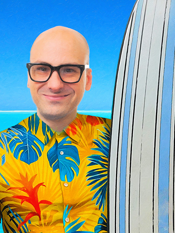 Surfer - Custom Poster