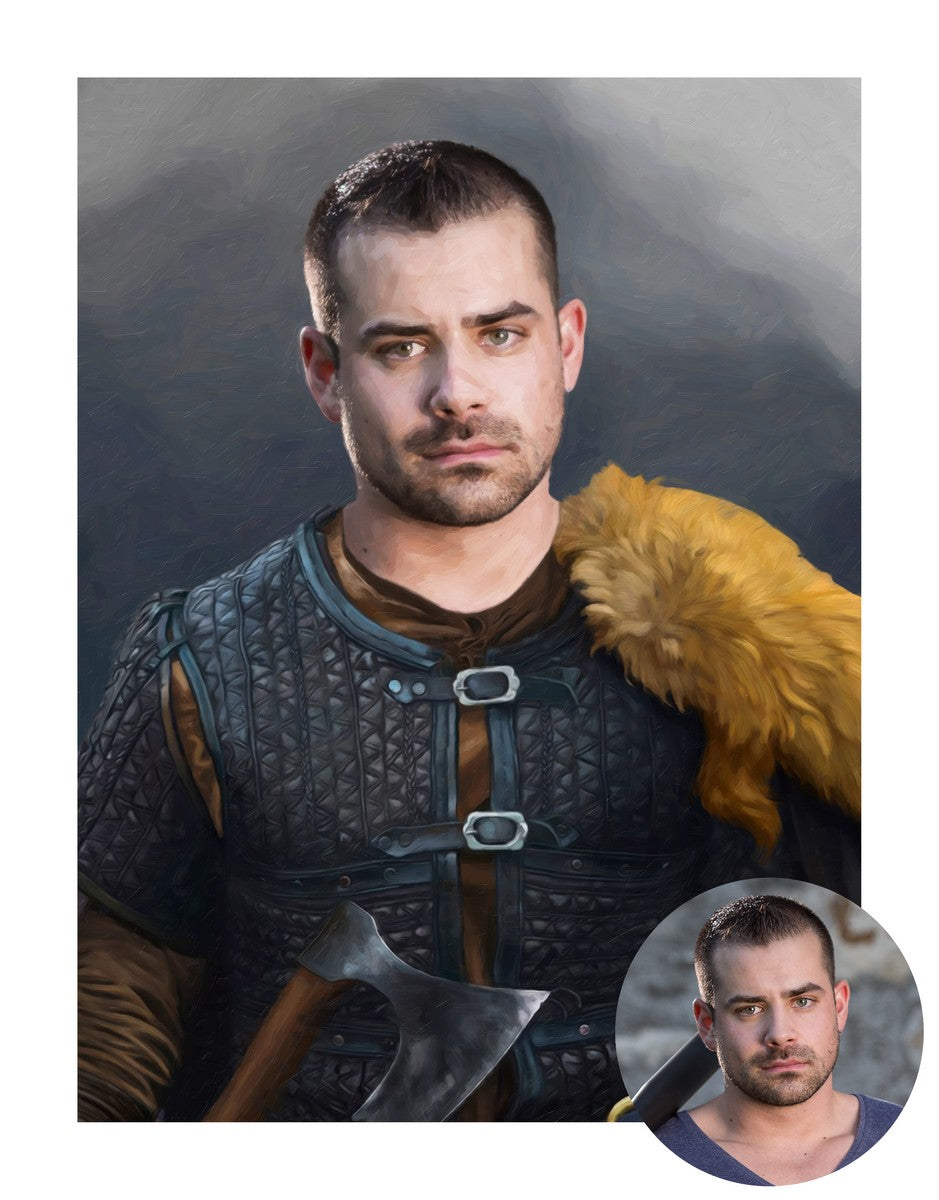 The Viking Leader - Custom Canvas