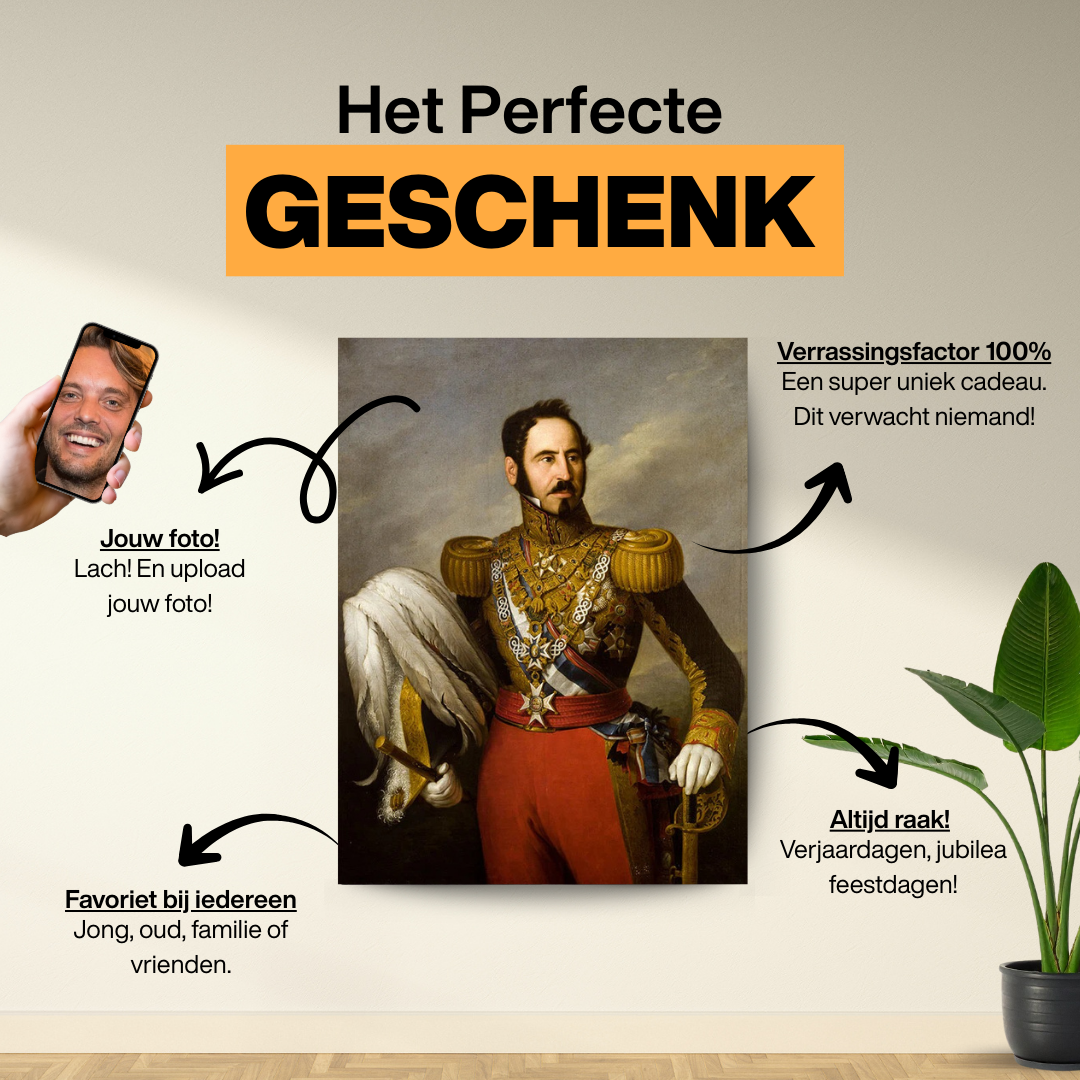 General Baldomero Espartero - Custom Canvas