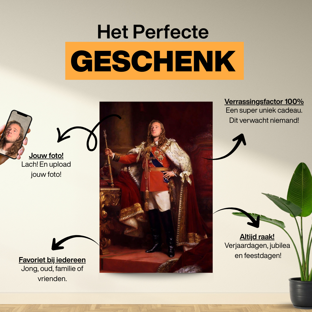 King Edward VII - Custom Canvas