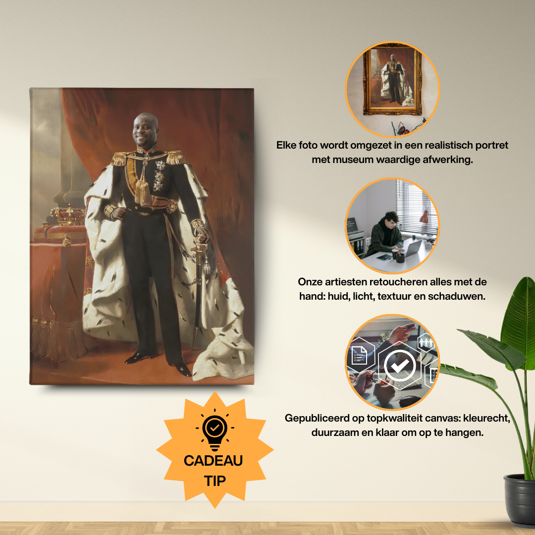 King Willem III - Custom Canvas