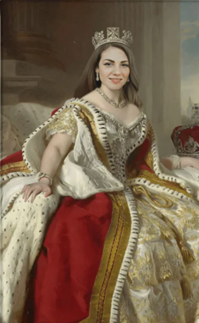 Queen Victoria (II) - Custom Canvas