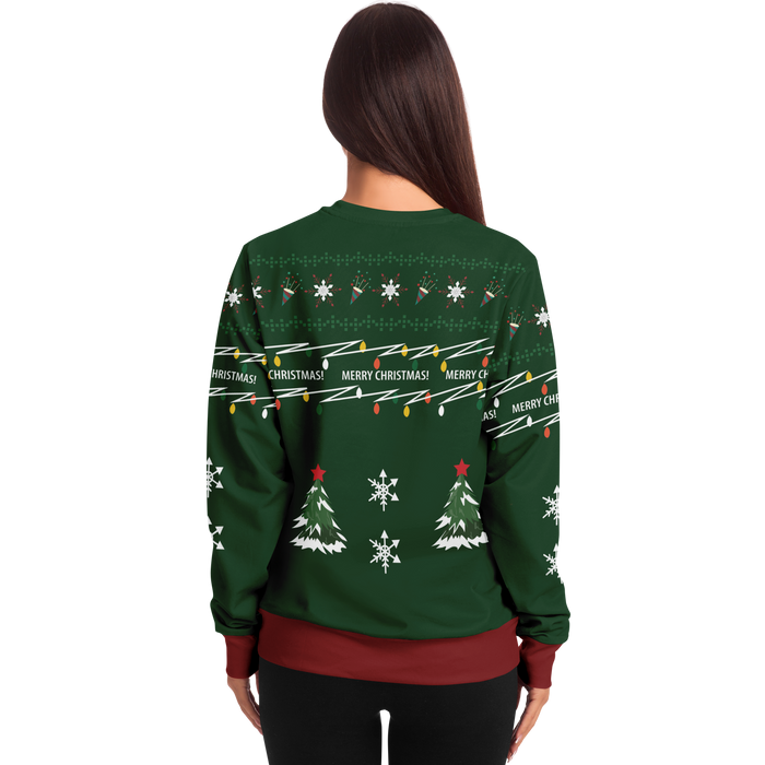 Ugly Christmas sweater eleven (green wife)