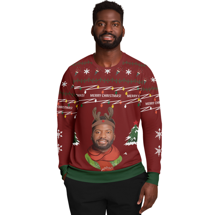 Ugly Christmas Sweater Rendier (Red Man)