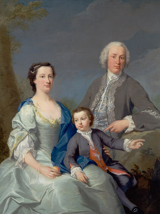 Family portrait by Andreas Soldi - Custom Kisses