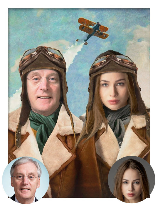 The Aviator Duo - Custom Canvas