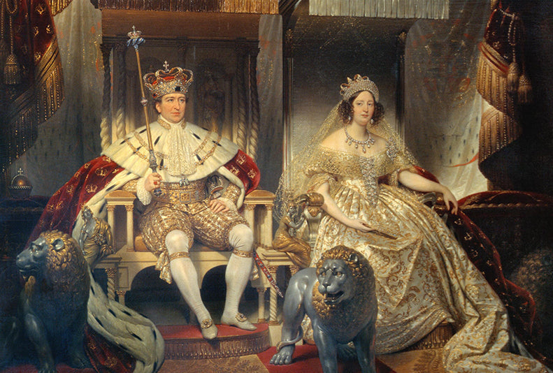 Christian VIII and Caroline Amalie - Custom Kisses