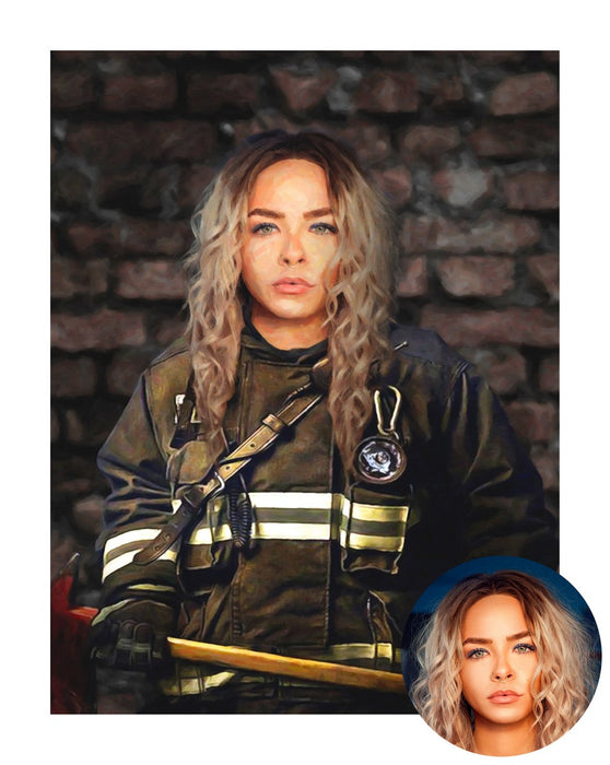 The Fire Department 2 - Custom Canvas
