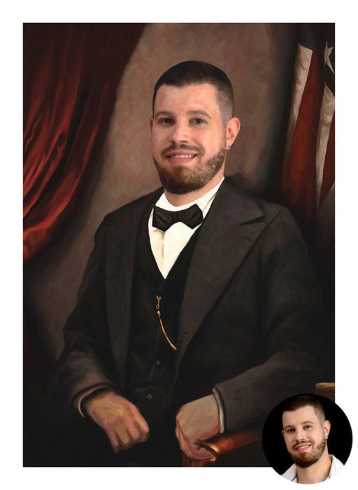 The Gentleman - Custom Deken
