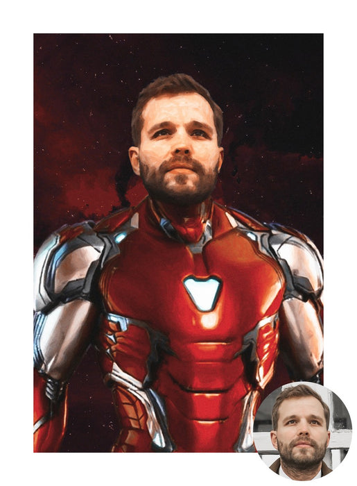 Iron Human 2 - Custom Canvas