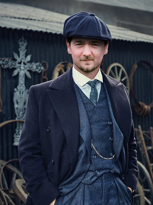 Peaky Blinders Peaked Cap Peaky Blinders Personalised Flat Peak Caps Stanton Tommy Flat Cap