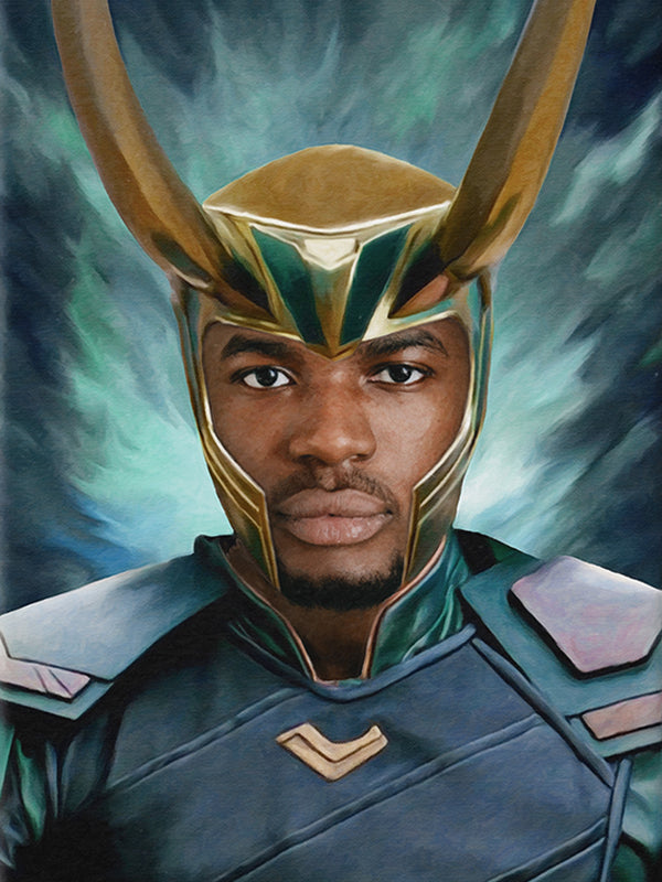 Loki - Custom Canvas — Make Me Royal