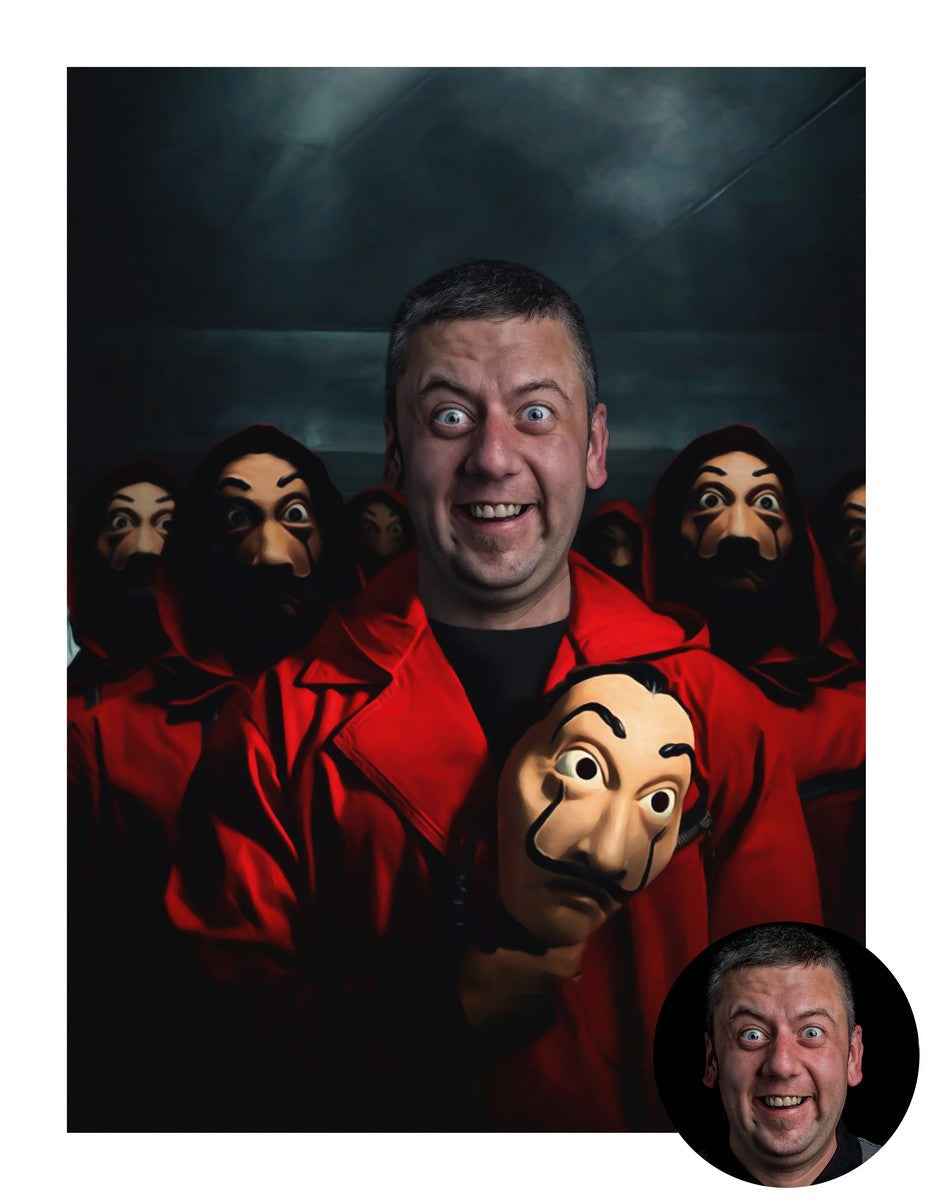 Money Heist 3 - Custom Deken