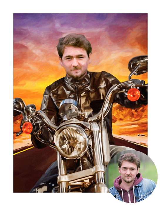 De Biker - Custom Canvas