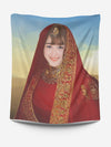 The Indian Rani-Custom blanket