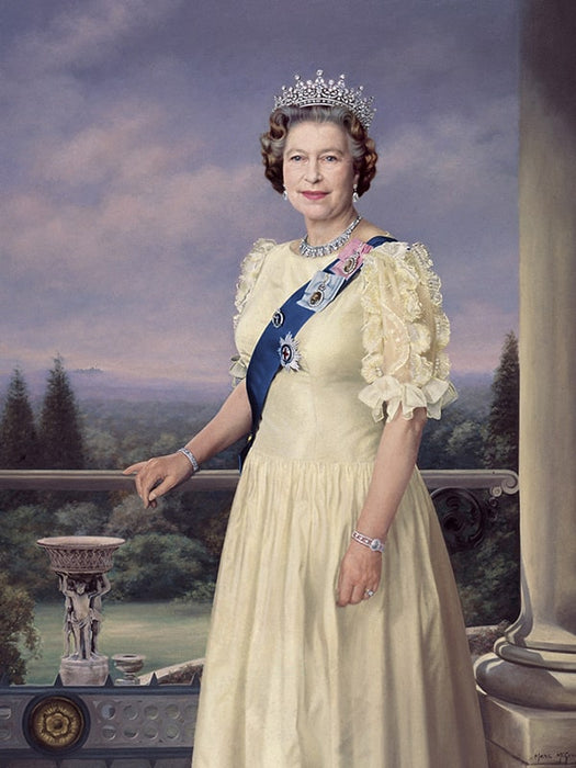 Queen Elizabeth II (I) - Custom Canvas